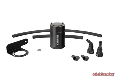 Corsa Aluminum Oil Catch Can With Bracket Chevrolet | GMC 5.3/6.2L V8 2019-2023 - CC0011
