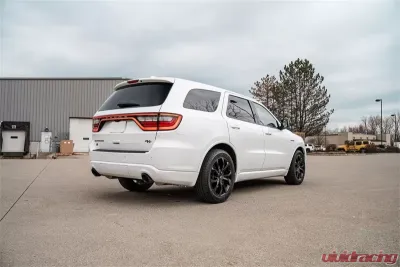 Corsa 2.5" Xtreme Dual Rear Exit Catback w/ 4.5" Black PVD Single Tips Dodge Durango 5.7L 2011-2024 - 21186BLK