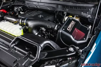 Corsa Closed Box DryTech 3D Air Filter Intake System for 2021-2023 Ford F-150 Raptor 3.5L Turbo - 49135D
