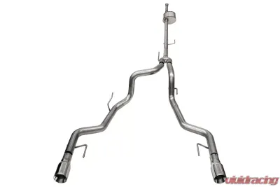 Corsa 3.0 Inch Xtreme Dual Rear Catback Exhaust w/ Polished Tips Ford F-150 SuperCrew 145.4" Wheelbase 5.0L V8 2022+ - 21183