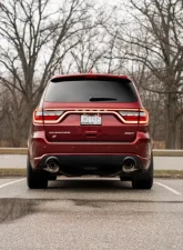 Corsa Catback 2.75 Inch Dual Rear Exit Xtreme 4.5 Inch Black PVD Tips Dodge Durango SRT 392 2018+                                     - 21198BLK - Image 3