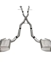 Corsa 2.5" Xtreme Dual Rear Exit Catback w/ 4.0" Polished Twin Tips Jeep Grand Cherokee 5.7L 2014-2021                                     - 21188 - Image 2