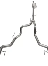 Corsa 3.0 Inch Sport Dual Rear Catback Exhaust w/ Polished Tips Ford F-150 SuperCrew 145.4" Wheelbase 5.0L V8 2022+                                     - 21184 - Image 2