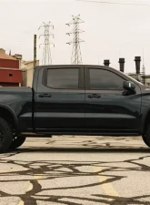 Corsa 3" Sport Dual Rear Exit Catback w/ 4" Black Powder Coat Twin Tip Chevrolet Silverado ZR2 1500 | GMC Sierra AT4X 1500 2022-2024                                     - 21238BPC - Image 5