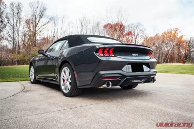 Corsa 3" Xtreme Catback w/ 4.5" Polished Straight Cut Flat Tips Ford Mustang GT Convertible 2024 - 21271