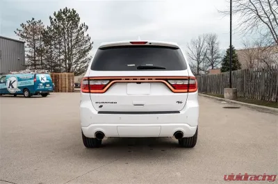 Corsa 2.5" Xtreme Dual Rear Exit Catback w/ 4.5" Black PVD Single Tips Dodge Durango 5.7L 2011-2024 - 21186BLK