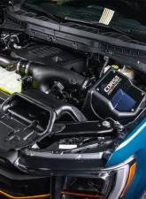 Corsa Closed Box MaxFlow Oiled Air Filter Intake System Ford F-150 | Raptor 3.5L Turbo 2021+                                     - 49135 - Image 2