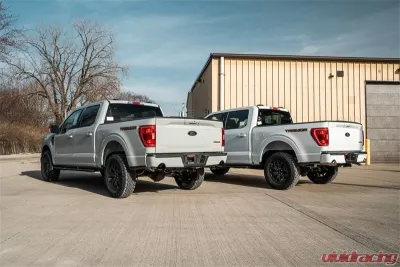 Corsa 3.0 Inch Sport Dual Rear Catback Exhaust w/ Polished Tips Ford F-150 SuperCrew 145.4" Wheelbase 5.0L V8 2022+ - 21184