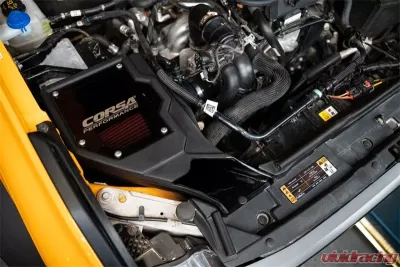 Corsa Closed Box Air Intake With DryTech 3D Dry Filter Ford Bronco 2.3L Turbo 2021-2023 - 47002D