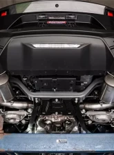 Corsa 3" Xtreme Catback w/ 4.5" Polished Straight Cut Flat Tips Ford Mustang GT Convertible 2024                                     - 21271 - Image 3
