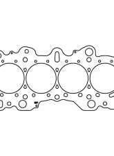 Cometic Gasket Honda B16A2/B16A3/B17A1/B18C1/B18C5 .043" MLX Cylinder Head Gasket 85mm Bore                                     - C4999-043 - Image 2