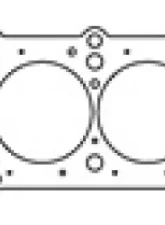 Cometic Gasket Cylinder Head Gasket for Mercedes-Benz 6.0L M120, 6.9/7.0L M297, .051" MLS                                     - C4501-051 - Image 4