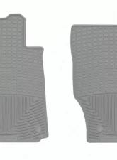 WeatherTech All Weather Floor Mats Gray Front                                     - W614GR - Image 2