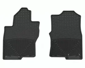 WeatherTech All Weather Floor Mats Black Front