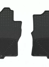 WeatherTech All Weather Floor Mats Black Front                                     - W608 - Image 2