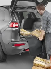 WeatherTech Cargo Liner w/Bumper Protector Gray w/Spart Tire Behind Third Row Seating Toyota Sienna 2021-2022                                     - 421478SK - Image 2