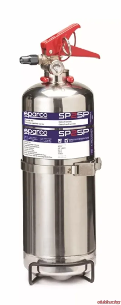 Sparco 600 Series Series 2 Liter Handheld Steel AFFF Fire System - 014775BXL2