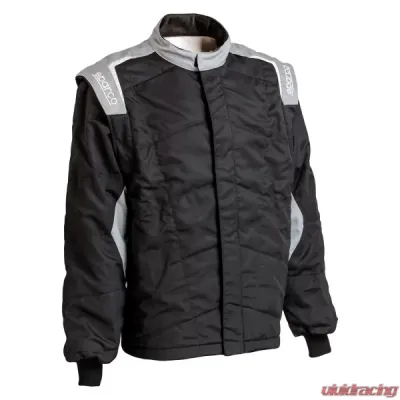 Sparco Jacket 2X- Large Black | Grey - 001042XJ2XLNRGR