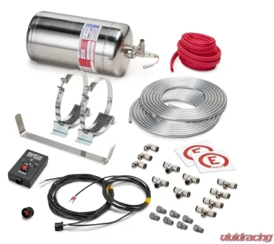 Sparco 600 Series 4.25 Liter Electric Steel Extinguisher System - 014772EXL