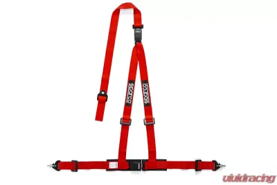 Sparco 3 Point Double Release Belt - 04608DF1RS