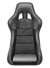 Sparco Seat QRT Performance Black Leather/Alcantara Black (Must Use Side Mount 600QRT)                                     - 008012RPNR - Image 2
