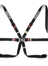 Sparco Black 6 Point 2 Inch Harness Belt PD                                     - 04834HPDNR - Image 2