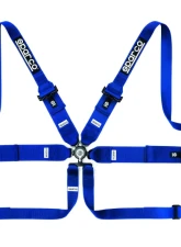 Sparco 6 Point Harness 3 to 2in Hans Steel                                     - 04818RH1AZ - Image 2