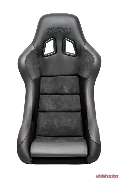 Sparco Leather/Alcantara Black/Grey Seat QRT Performance - 008012RPNRRS