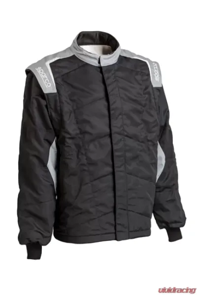Sparco Jacket 2X- Large Black | Grey - 001042XJ2XLNRGR