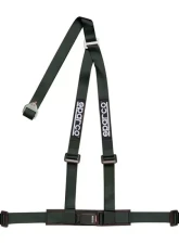 Sparco 2 Inch Tuner 3-Point Bolt-In Harness Black                                     - 04608BV1NR - Image 2