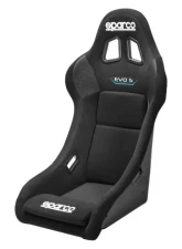 Sparco Black Vinyl 2020 EVO S QRT Competition Seat                                     - 008024RNR - Image 2