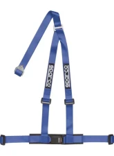 Sparco Blue 2 Inch 3 Point Bolt-In Belt                                     - 04608BV1AZ - Image 2
