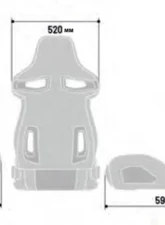 Sparco Black Seat R333 2021                                     - 009011NR - Image 3