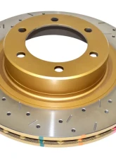 DBA Front Drilled & Slotted 4000 Series Rotor Toyota Land Cruiser                                     - 42700XS - Image 5
