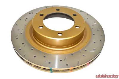DBA Front Drilled & Slotted 4000 Series Rotor Toyota Land Cruiser - 42700XS