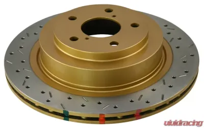 DBA Rear Cross Drilled & Slotted 4000 XS HD Series Rotor Subaru WRX 06-07 - 4653XS