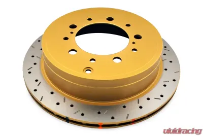 DBA Rear Drilled and Slotted 4000 Series Rotor Toyota Landcruiser 200 2007+ - 42723XS