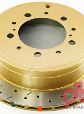 DBA Rear Drilled and Slotted 4000 Series Rotor Toyota Landcruiser 200 2007+                                     - 42723XS - Image 3