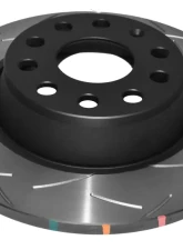 DBA Rear Slotted 4000 Series Rotor Audi A3 06-08 | Volkswagen Golf MK5 04-10                                     - 42807S - Image 5