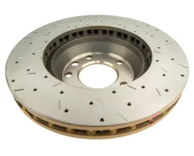 DBA Front Cross Drilled & Slotted 4000 XS HD Series Rotor Audi Q7 06-08