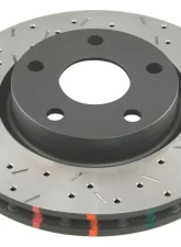 DBA 13-14 Chevrolet Corvette C7-Base Model Front T3 4000 Series Uni-Directional Rotor                                     - 42760BLKXS - Image 3