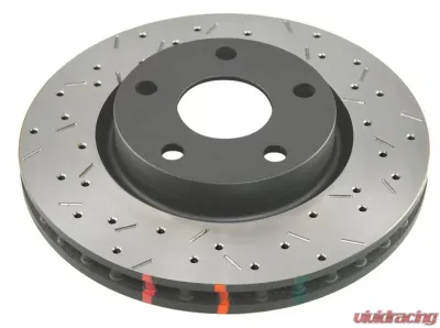 DBA 13-14 Chevrolet Corvette C7-Base Model Front T3 4000 Series Uni-Directional Rotor - 42760BLKXS