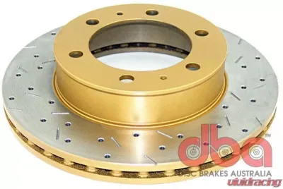 DBA Front Drilled and Slotted 4000 Series Rotor Toyota 4-Runner 2005+ - 42714XS