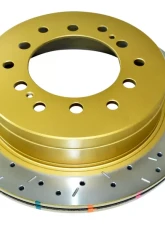 DBA Rear Drilled and Slotted 4000 Series Rotor Toyota 4Runner 2010+                                     - 42737XS - Image 2