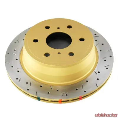 DBA 4000 Series Drilled and Slotted Rear Rotor Chevrolet Silverado 06-08 | GMC Sierra - 42011XS