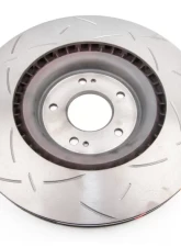 DBA Front Clubspec Road & Race Brake Rotor 4000 T3 Slot Mitsubishi EVO X 2008+                                     - 42224S - Image 5