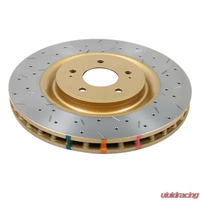 DBA Front Drilled & Slotted 4000 XS HD Series Rotor Mitsubishi EVO X 2008+ - 42224XS