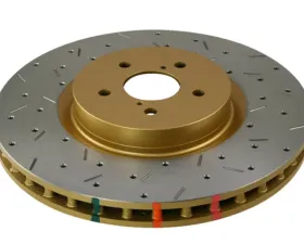 DBA Front Cross Drilled & Slotted 4000 XS HD Series Rotor Subaru STi 04-12