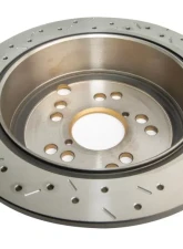 DBA (AU Spec) 10 Lug Slot Rear Drilled & Slotted 4000 Series Rotor Subaru BRZ 2012+ | Scion FR-S                                     - 42659XS-10 - Image 5