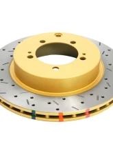 DBA Rear Cross Drilled & Slotted 4000 XS HD Series Rotor Mitsubishi Lancer Evo 8 03-05                                     - 4419XS - Image 3